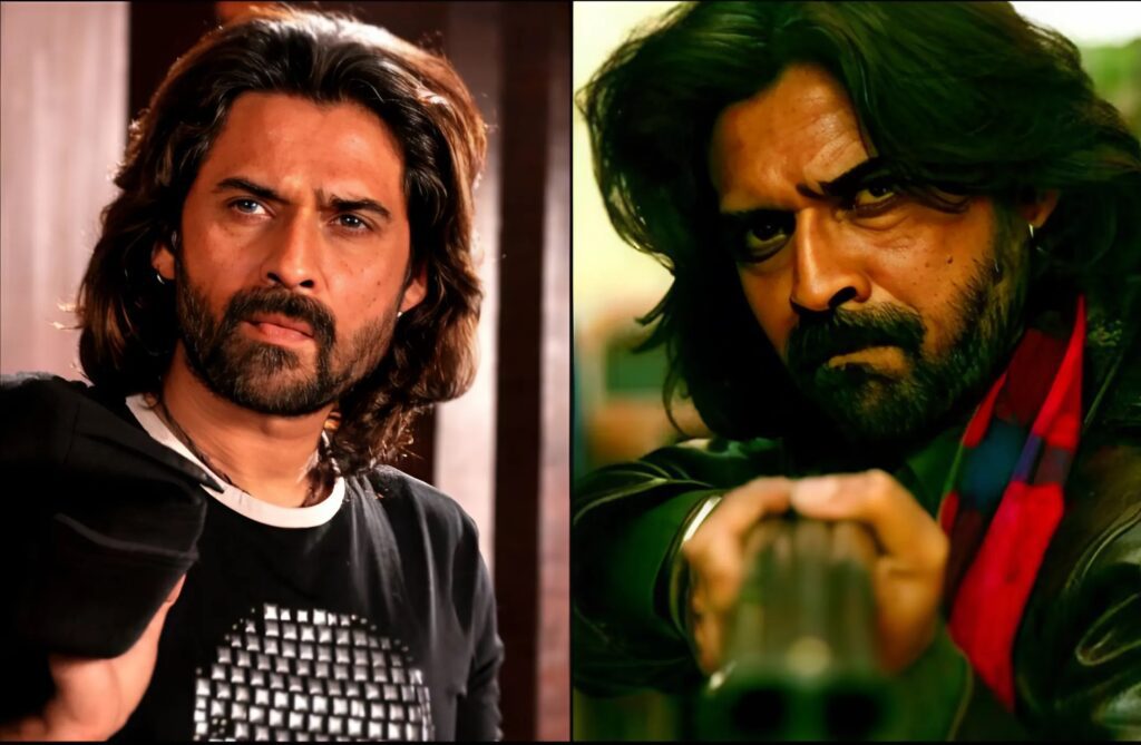 Mukul Dev in a promotional still from Son of Sardaar 2, smiling in a vibrant Punjabi setting
