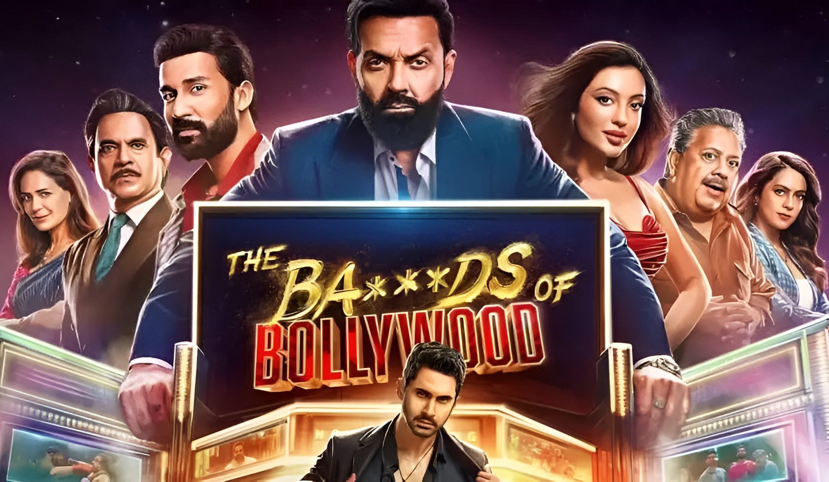 Raghav Juyal in The Bads of Bollywood movie intense scene